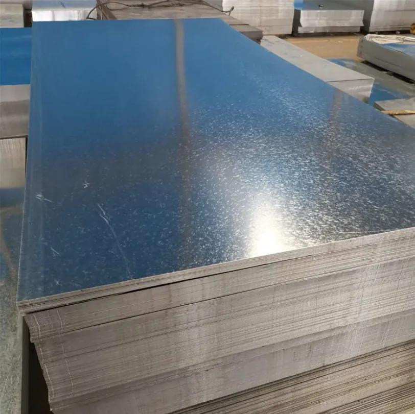 Galvanized steel plate